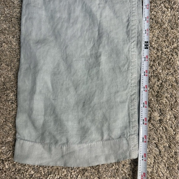 Zadig & Voltaire Pixels Linen Regular Fit Drawstring Pants 36 XS Blue luxury - Picture 16 of 16